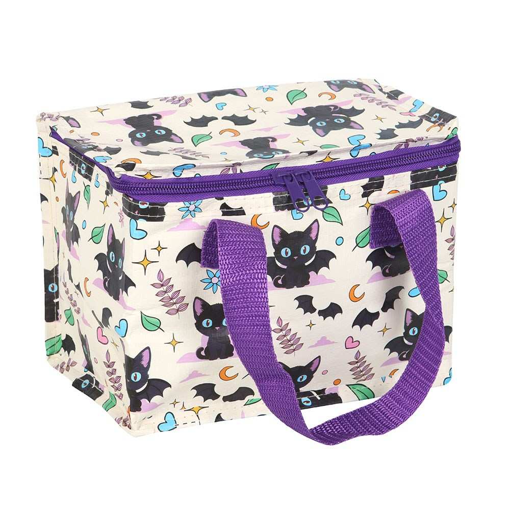 Something Different - Cute and Creepy Cat Print Isolierte Lunch-Tasche - Mehrfarben